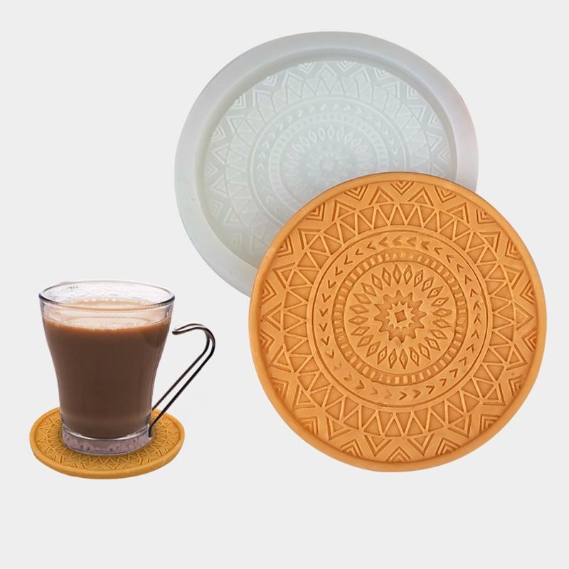 Coffee Table Silicone Mold Epoxy Resin Coaster Mold Pallet Resin Casting Mold Suitable for Diy Agate Fruit Plate Mat