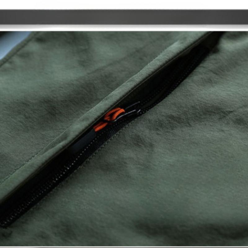 Men's Quick-drying Outdoor Jacket, Loose Windproof Casual Hooded Jacket