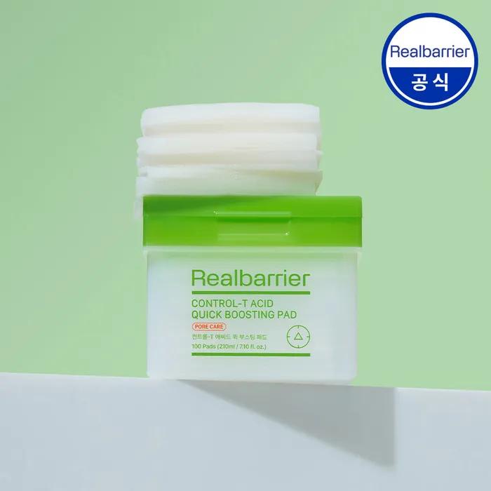 Real Barrier Control-T Acid Quick Boosting Pads 100 Sheets