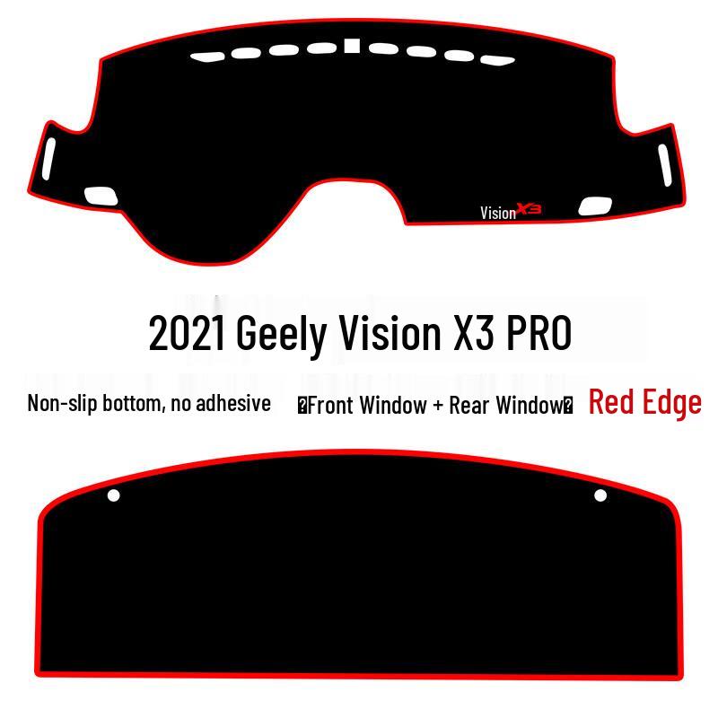 Geely Vision X3PRO Dashboard Sunshade Pad for Interior Console Modification