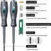 Portable Handheld Voltage Tester Pen Electric Screwdriver Test Pencil 2-in-1 Voltage Test Pen Screwdriver Tool Voltmeter Tester
