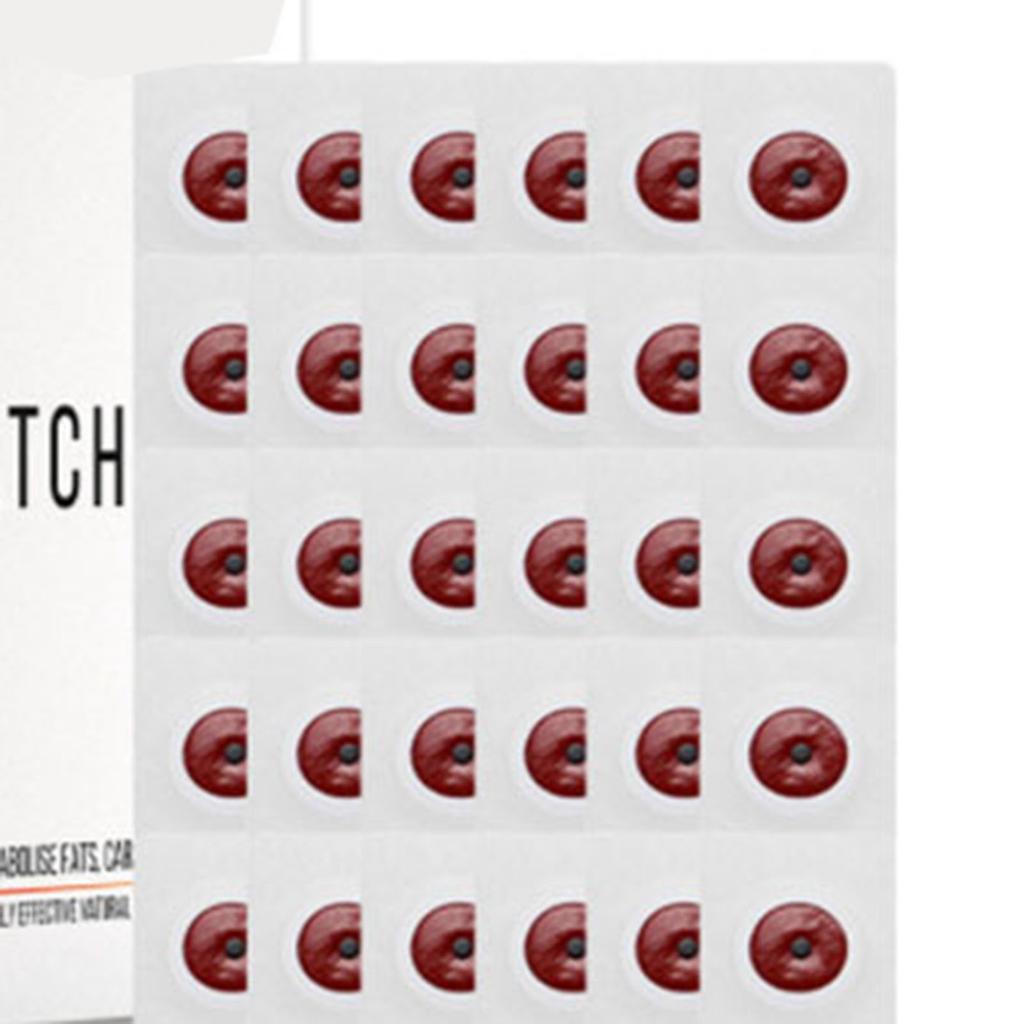 50 ks Náplast na břicho Slim Bezpečná Zdravá Náplast na břicho Magnetická Nálepka s knoflíkem pro Spánek Hubnutí