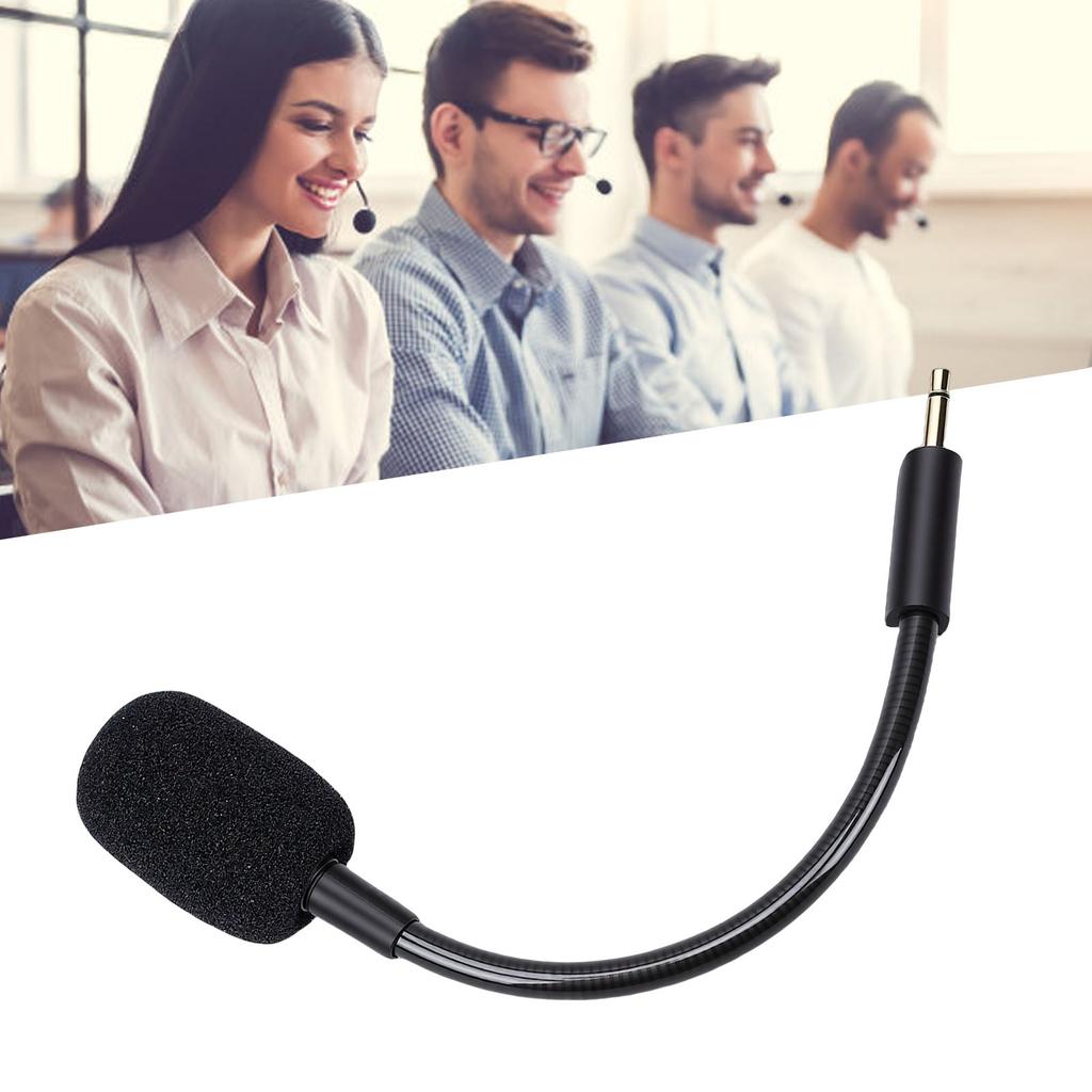 Replacement Microphone Fit for     V3 Wired USB Gaming Headset Clear Sound Noise Cancelling 3.5mm Mic Boom