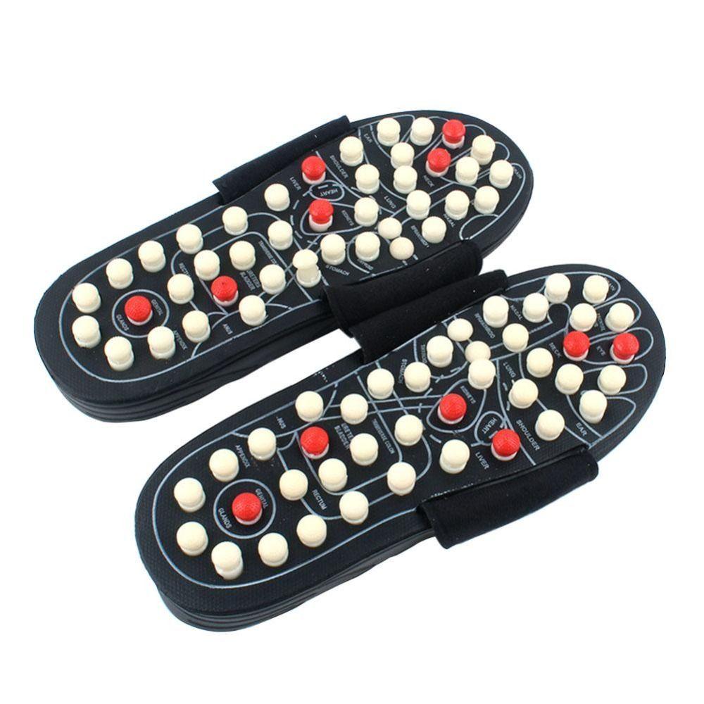 Rotating Foot Massage Shoes Unisex Reflexology Sandals Comfort Acupressure Massage Slippers  Man