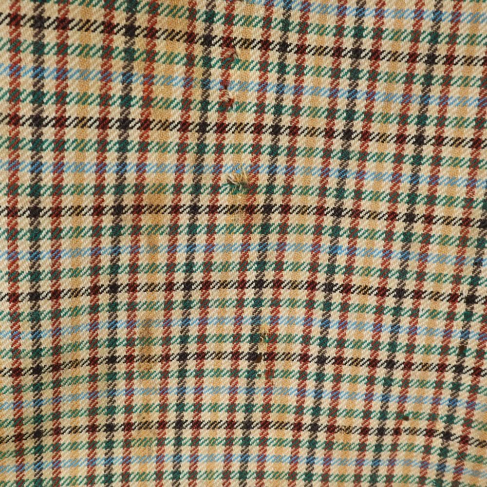 CELINE 80s 90s Made in France Old Check Pattern casual Skirt suit Setup Women Used