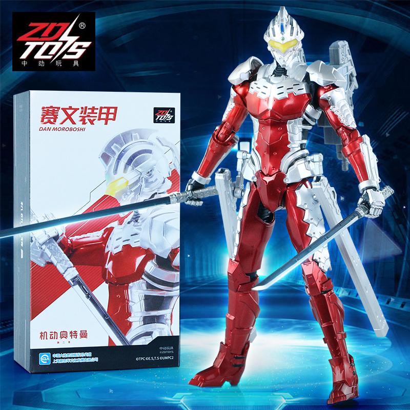 ZD Toys Ultraman Figure Kotaro Higashi Zero suit Tiga suit Ace Ultra Seven Ultraman Jack Cartoon Collect Toys Birthday Gifts
