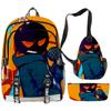 Timeless Distinctive skibidi Toilet Man Laptop Rucksacks pupil Schoolbags 3D Pattern Oxford Water-resistant Boys/Girls Laptop Backpacks