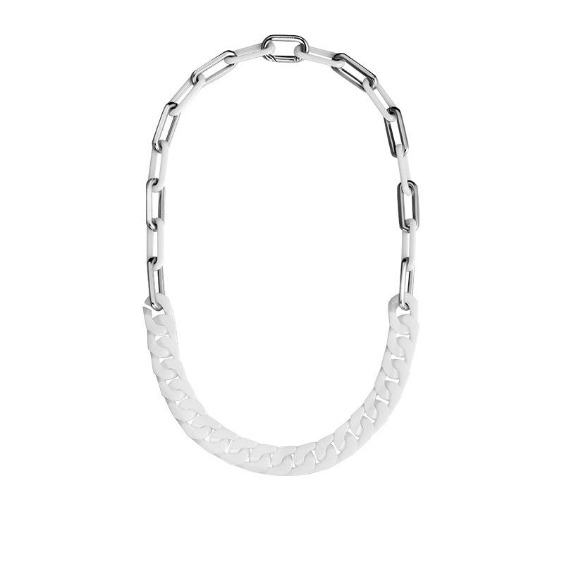 

Керамическая кубинская цепочка, дизайн, смысловое ожерелье, звезда, та же цепочка для свитера