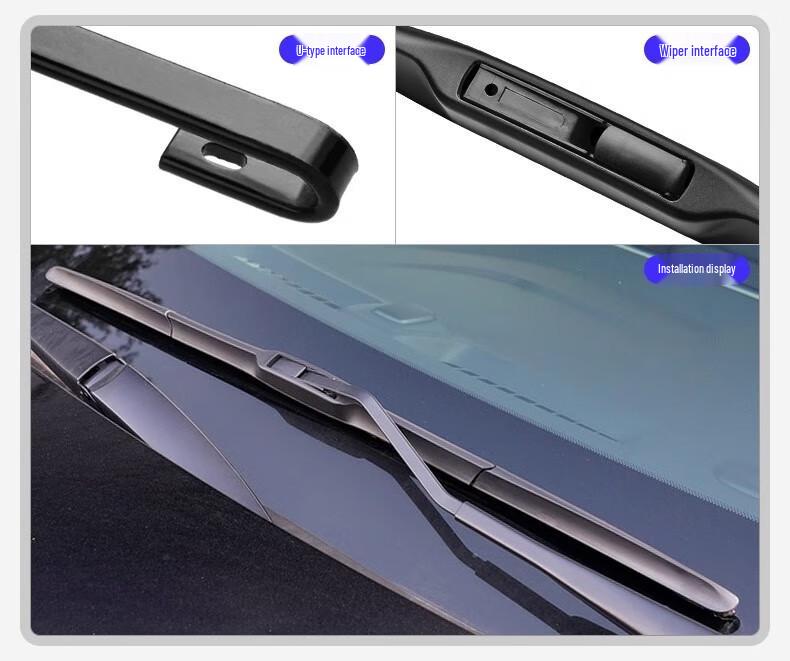 Compatible Wiper Blade for Dongfeng Renault Koleos - Front 16/17