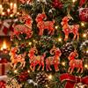 5/7/10 pcs New Year Christmas Tree Sheep Pendant Home Decor Christmas Decorations  New Year Gifts