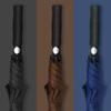 Large premium golf automatic umbrella high-end umbrella long handle straight rod bold solid color umbrella