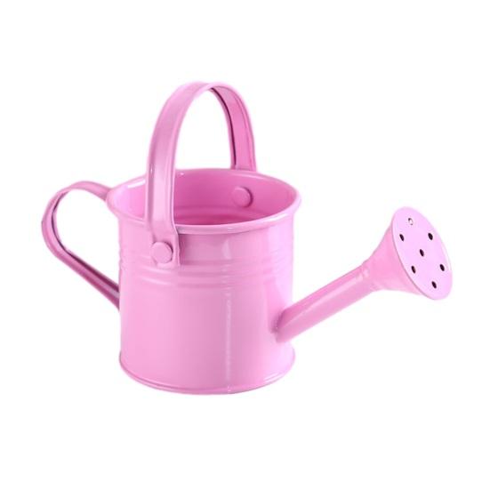 

Watering Can with Enlarged Inlet Long Spout Watering Can Durable Rust-Proof Iron Construction Watering Bottle for Indoor And Outdoor Plants розовый