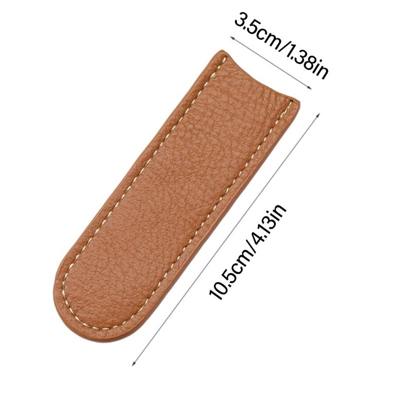 PU Leather Camping Mugs Handle Protectors Cup Handle Wrap Sleeve Camping Bowl Cup Handle Guard Picnics Bowl Handle Cover