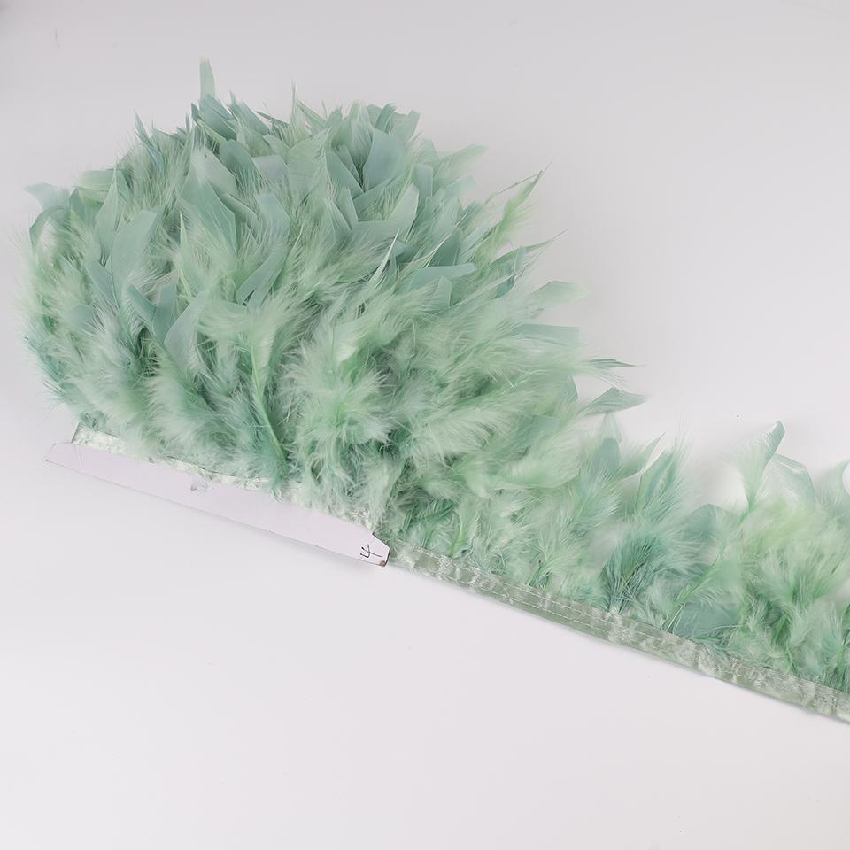 Marabou Feathers Trim 10yards 10-15cm Fringe Ribbon for Wedding Party Clothing Dress Decoration Accessories Sewing Plumes