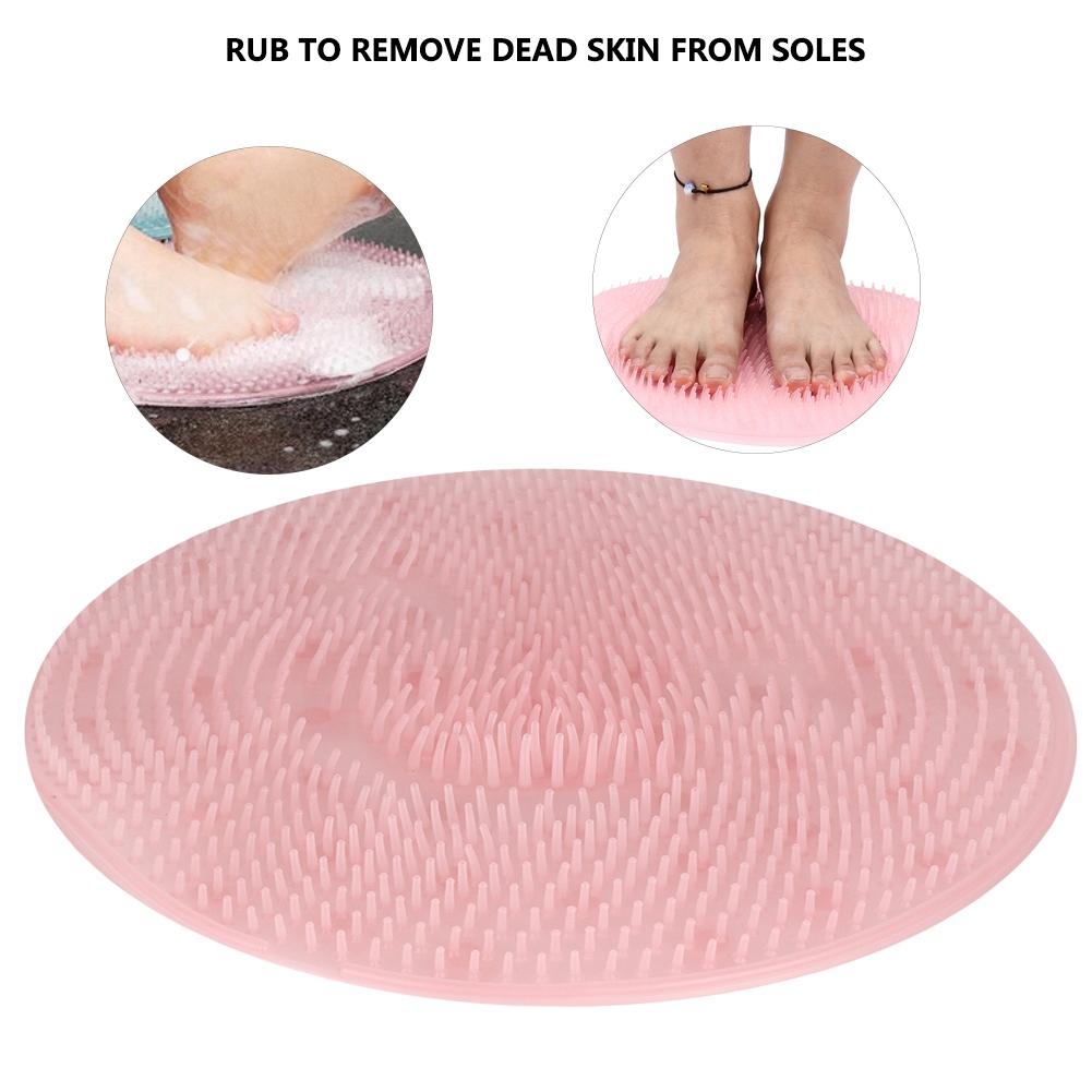 Foot Rubbing Back Massage Cushion Non Slip Suction Cup Massage Pad For Bathroom 