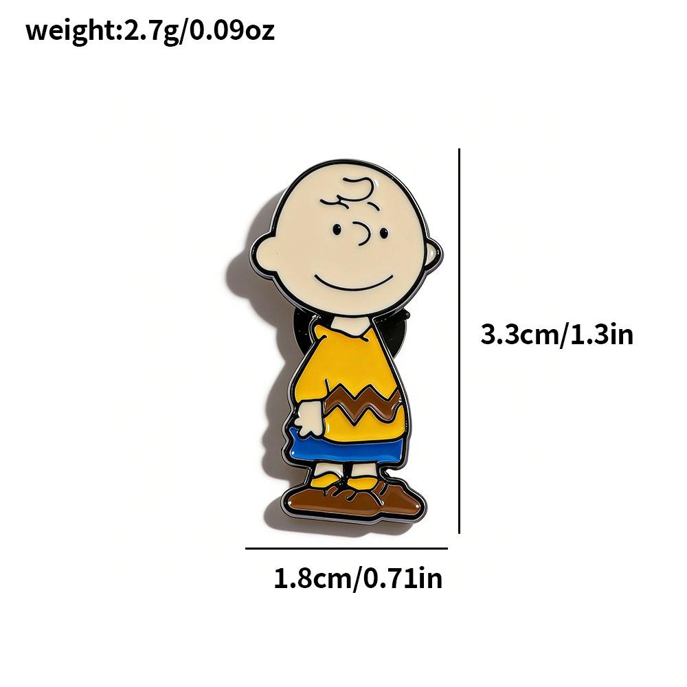 Cartoon cute Square Pants Enamel Lapel Pins Cartoon Character Collectible Badges Cute Children's Perfect Gift Jewelry for Backpacks