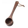 1PC Walnut Coffee Scoop, Solid Wood Scoop, Gram Scoop, Coffee Powder and Milk Powder Measuring Spoon.