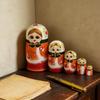 Traditional Russian Matryoshka Doll 5Piece/Set Wooden Stacking Nesting Doll Toy For Children Home Decors Souvenir Gift