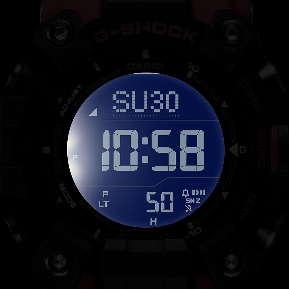 Casio G-Shock GW-9500-1A4 Digital Watch Black Resin Strap Water Resistant
