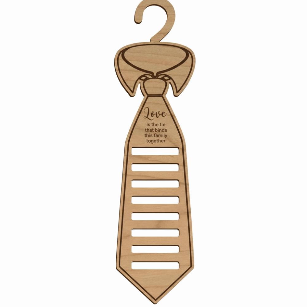 Pendant Style Wooden Handicraft Tie Rack Wooden Material Creative Pendants Tie Racks Father Gift Style B 980₽