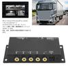 Mini MDVR, Digitaler Video-Rekorder für das Auto, 4-Kanal, 720P, DC9-36V, Universeller Mini-MDVR für Wohnmobile, Lieferwagen und Lkw