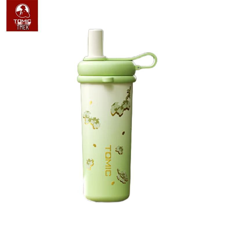 TOMIC Van Gogh Apricot Blossom Straw Tumbler