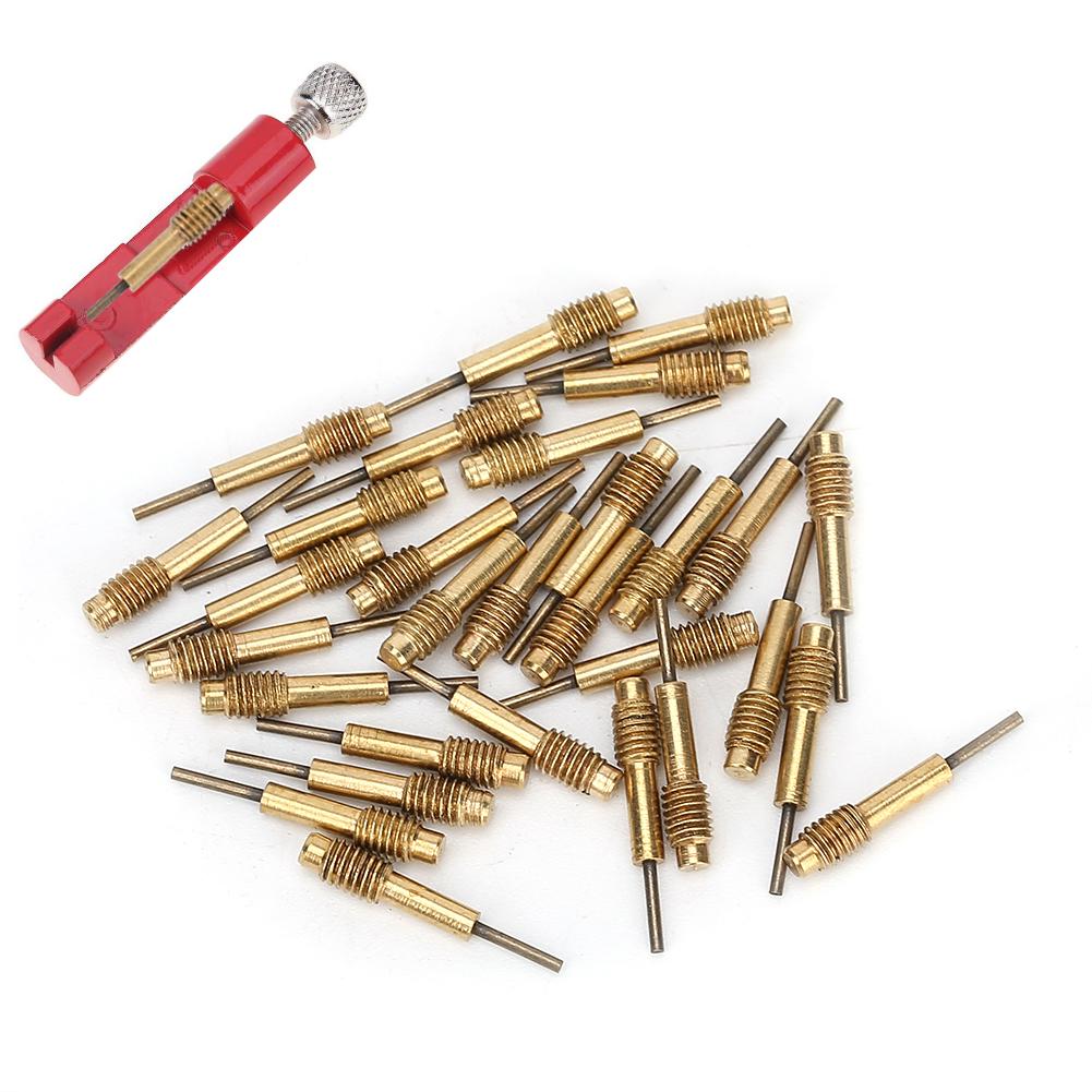 30 ks Odstraňovač kolíčků na řemínky hodinek Kolíček na seřizování řemínků hodinek Nástroj na opravu hodinek