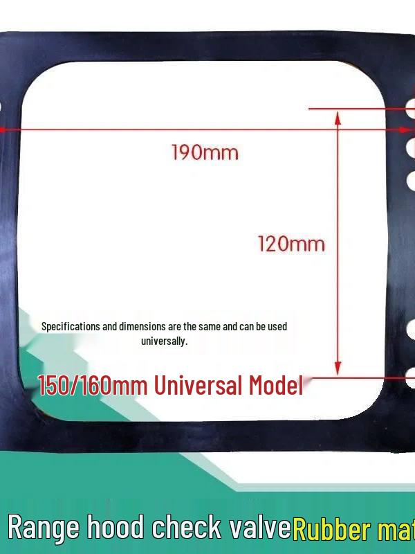 Free Shipping Range Hood Vent Seal & Rubber Valve Accessories