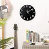 Wall Anti Reverse Clock Modern Backwards Time Run Counter Clockwise Watch Wall