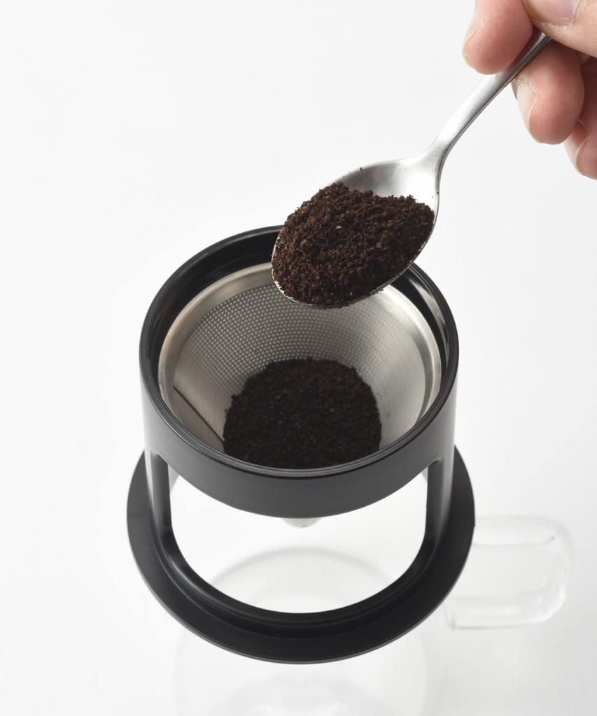 BRUNO Coffee Dripper Single Use Paperless Stylish Drip Cup Personal Ivory BHK244-IV