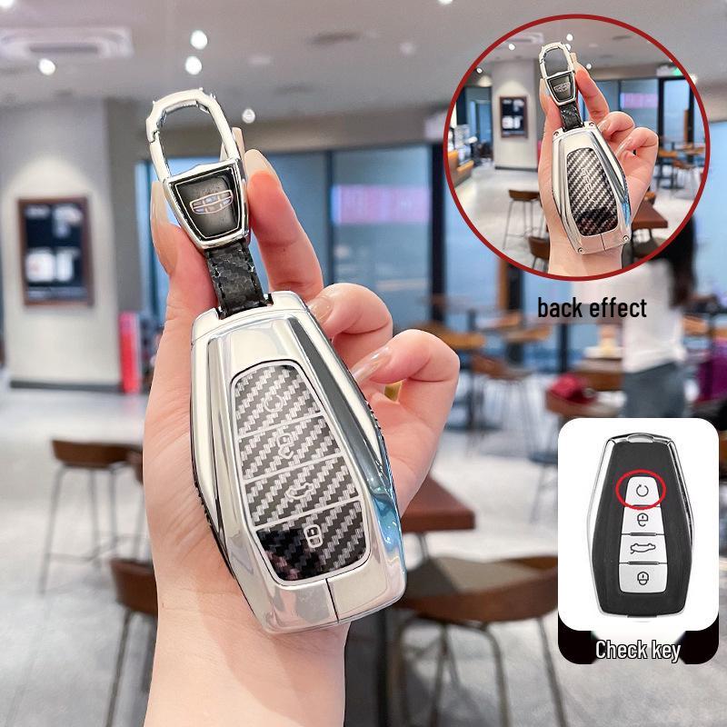 Key Fob Covers for Geely Models: GL, Emgrand, Xingyue, Boyue, Xingrui, Binyue, Binrui, Borui, Galaxy, L7x6.