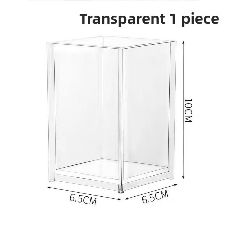 Acrylic Transparent Stationery Storage Box Student Dormi Office Desktop Multi-Function Simple High-End Pen Holder