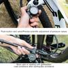 300PSI MTB Bike Shock Pump with Gauge Bike Air Shock Absorber High Pressure Portable Cycling Inflator for Fork & Rear Suspension