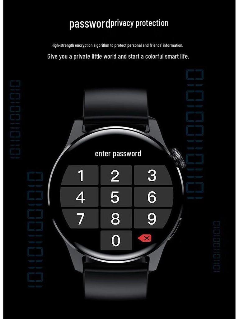 GT8 Smart Sports Watch: Waterproof Smartwatch with Heart Rate, Blood Pressure & Oxygen Monitoring, Plus Offline Payment Capability.