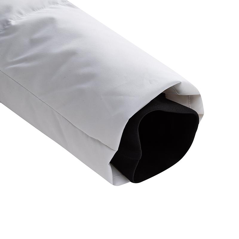 Anta Warm Thick Long Hooded Fashion Down Jacket Unisex Outerwear Pure-White 172617901-1