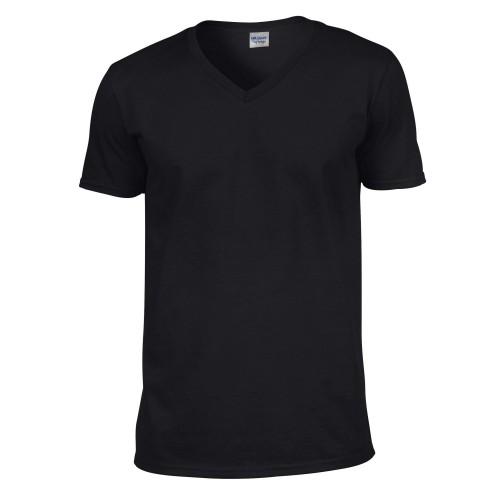 Gildan Unisex-Erwachsene Softstyle-T-Shirt mit V-Ausschnitt