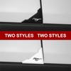 2pcs Car Door Corner Protection Decals 3D Sticker Car Styling For Ford Mustang F10 Zapatillas Miniatura Gt Shelby 2005 2015 Mujer 2012 Kuga