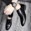 Fashionmen Anzugschuhe Formelle Oxford Schuhe für Herren Hochzeitsschuhe Leder Italien Spitzschuhe Herren Partyschuhe Sapato Oxfords Masculino