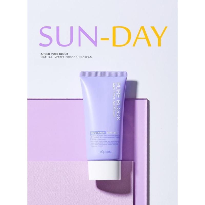 A'Pieu Pure Block Water Proof Sun Cream SPF50 50ml