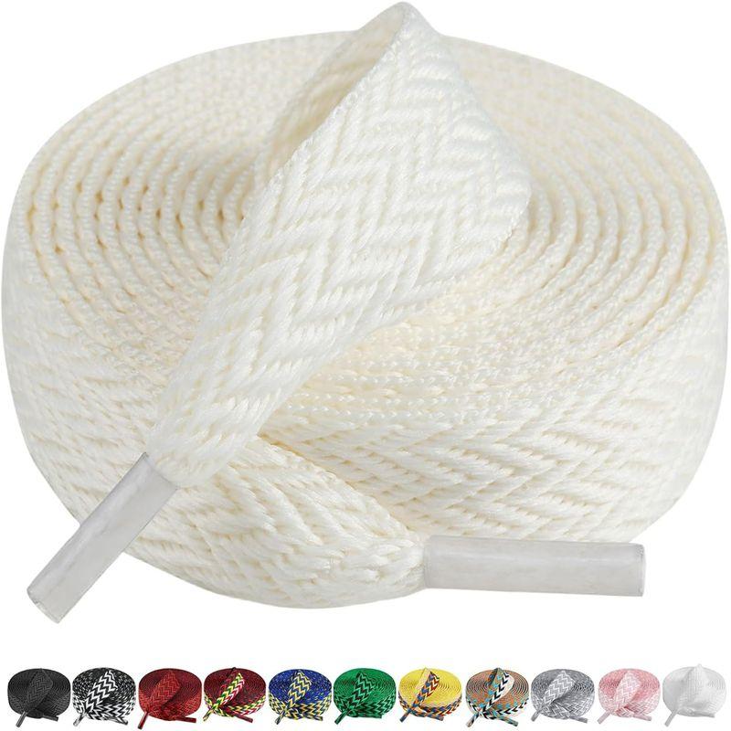 Sneaker Shoe Laces 1.5cm Width Thick Flat Shoelaces for Basketball Tennis Sports Shoes Shoelace Wavy Bread Rope Shoes Strings