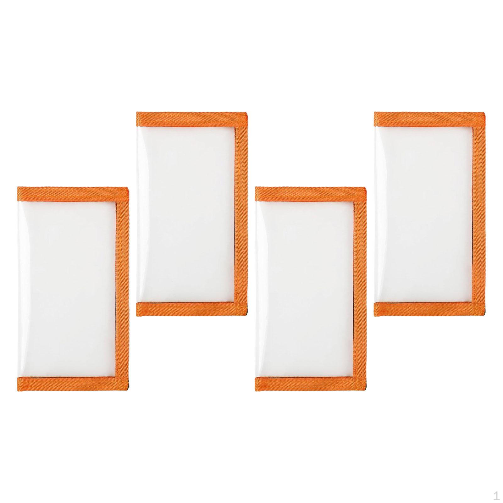 

4 Pieces Fishing Lure Wraps Covers Protector Storage Bags for Various Lures