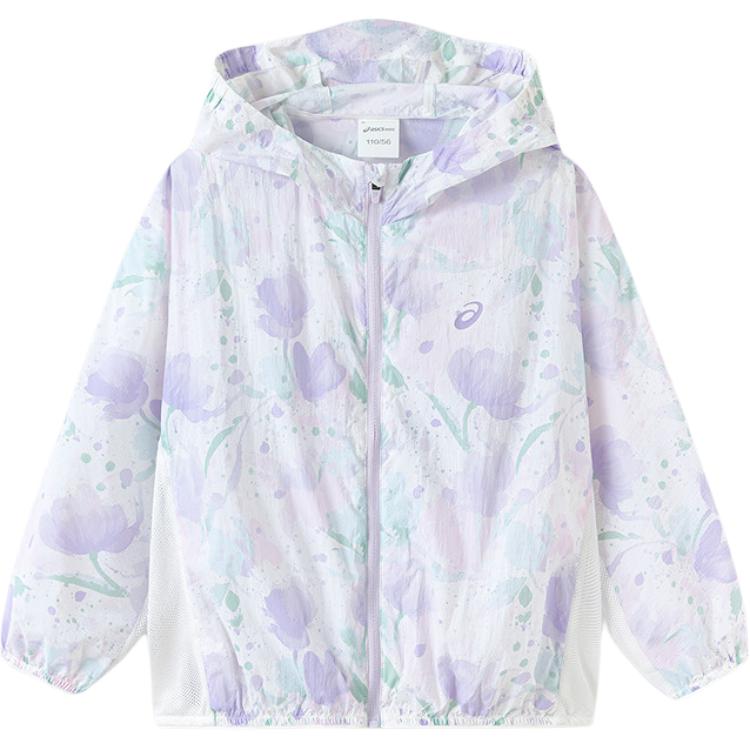 Asics Jacket Sports Performance Purple Flower Color Children Aged 3 7 Years Old 332251052336-6013 105