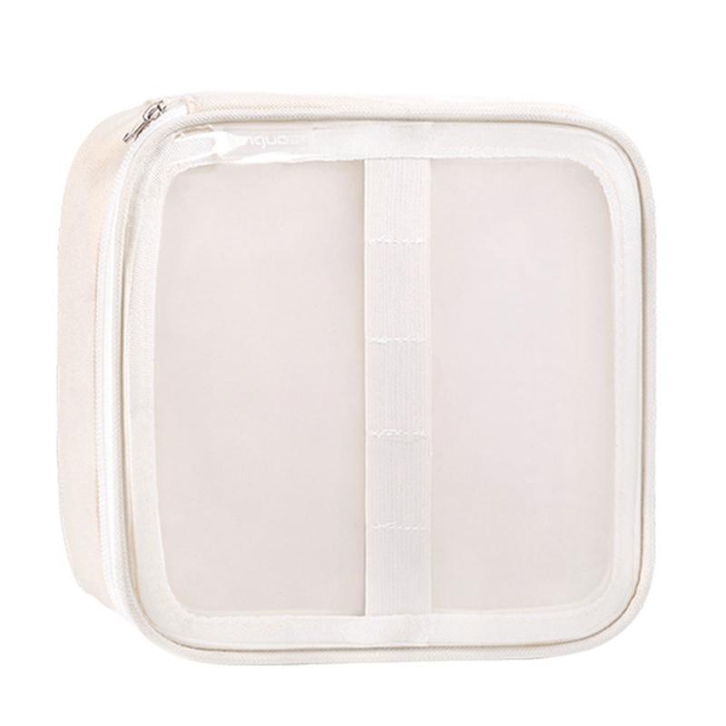 

108 Мест Сумка для хранения маркеров большой вместимости с ручкой Органайзеры для маркеров высокой вместимости Чехол для переноски для художника, студента, ребенка бежевый