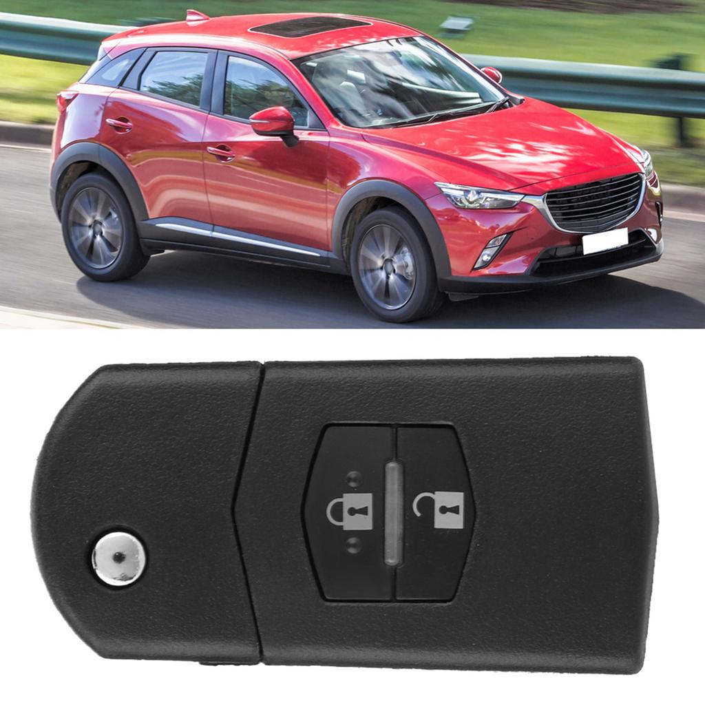 Flip 2 Button Remote Key Fob Case Shell Cover Fit For MAZDA 2 3 5 6 RX8 MX5 2B