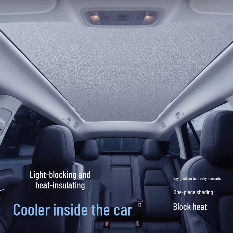 Avatr 06/07/11/12 Silicone Sunshade: Sunroof Sunblock, Car Canopy with Suede Fluff Sun Protection