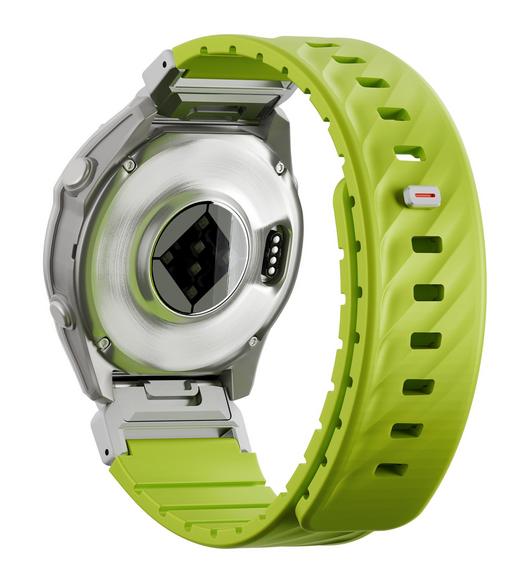 Uniq fluo magnetic strap for garmin quick release 22mm and quickfit lime