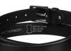 PTN Narrow Leather Belt LTP-CRU-135-9432 Black