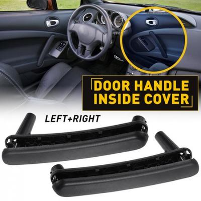 2PCS L+R For Mitsubishi 2006-2012 Eclipse Front Interior Door Pull Handle Black