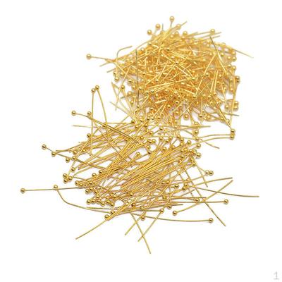 300 Stück Kugelstifte Schmuckherstellung Erkenntnisse Kopf Nadel Kettelstifte 20mm 30mm