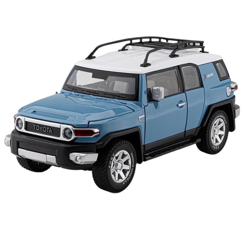 

1/24 TOYOTA FJ Cruiser Off Road Vehicles Alloy Car Model Diecast Toy Metal Car Model Automobiles Parts Decoration Birthday Gifts синій